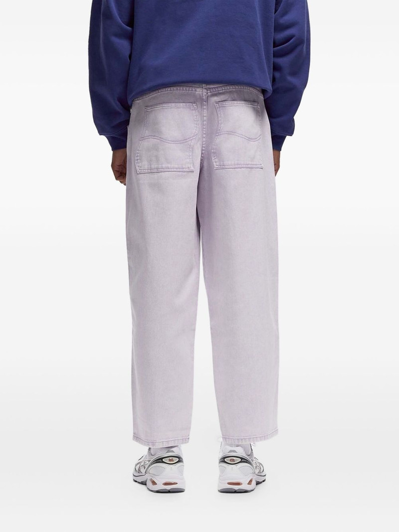 logo-embroidered jeans 3