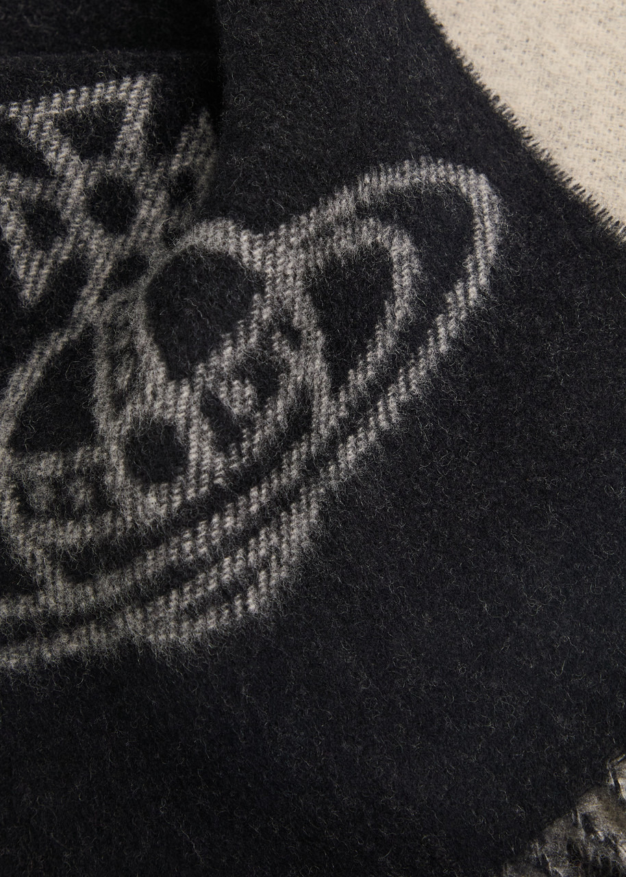 Vivienne Westwood Orb-intarsia Wool Scarf - 3