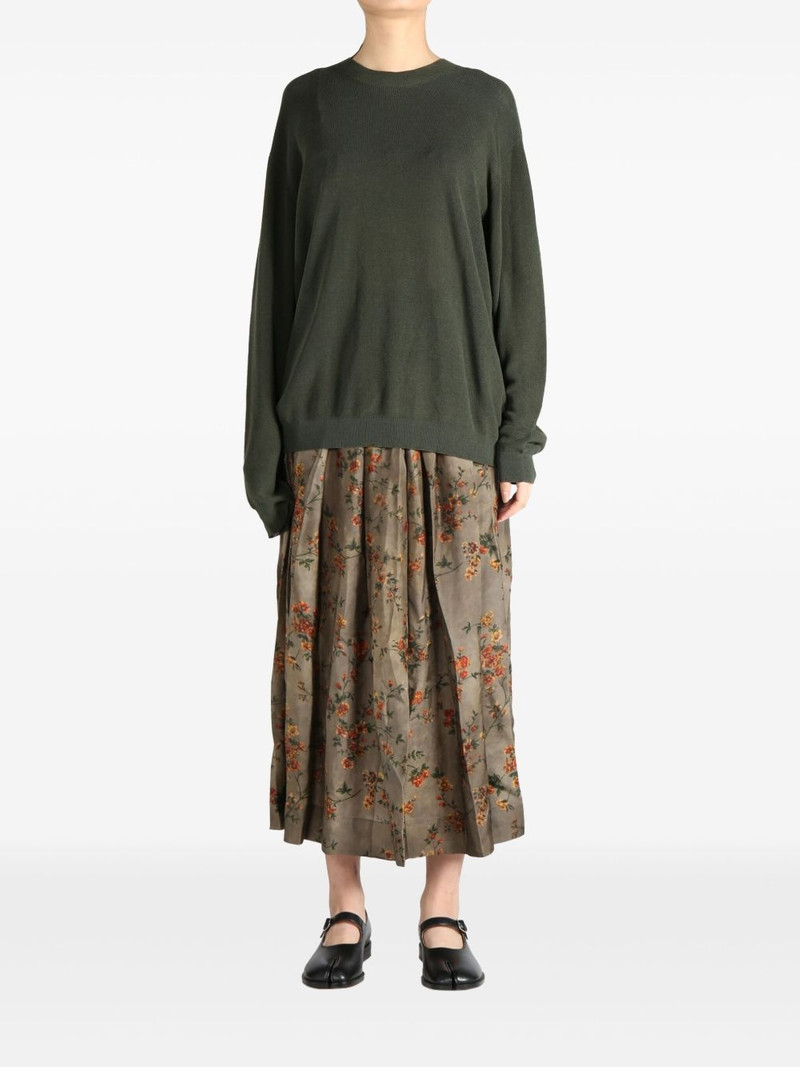 UMA WANG crew-neck sweater outlook