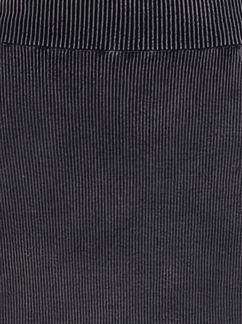 ribbed logo-embossed skirt 4