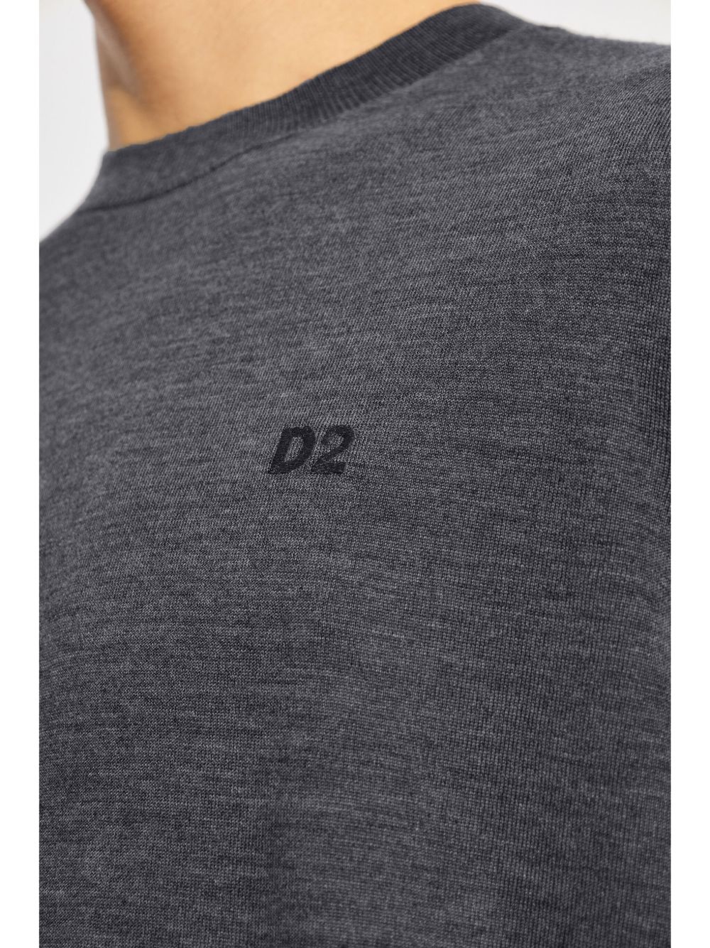 logo-embroidered jumper - 5