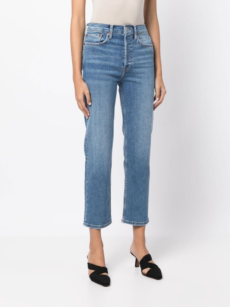 70s Stove Pipe straight jeans - 3