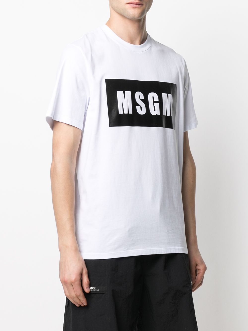 logo-print T-shirt - 3