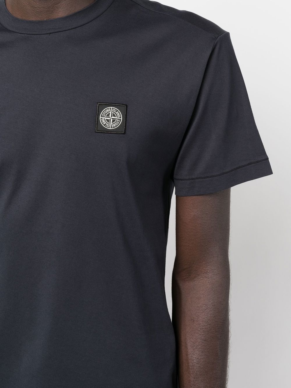 Compass logo-patch T-shirt - 5