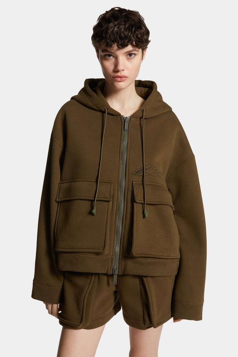 ICON BALLOON CARGO HOODIE - 3