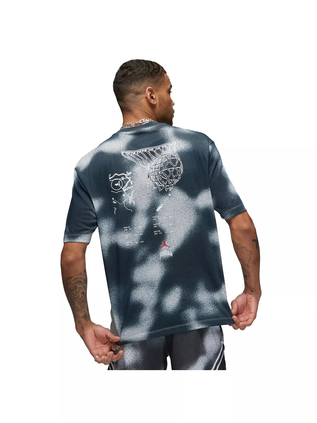 Men's Sport Printed Tee - Anthracite - 2