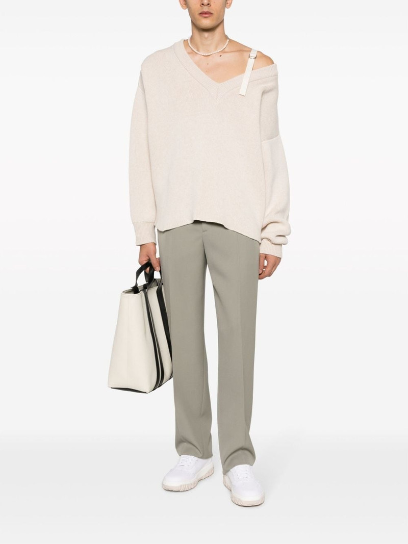 Jil Sander straight-leg tailored trousers outlook