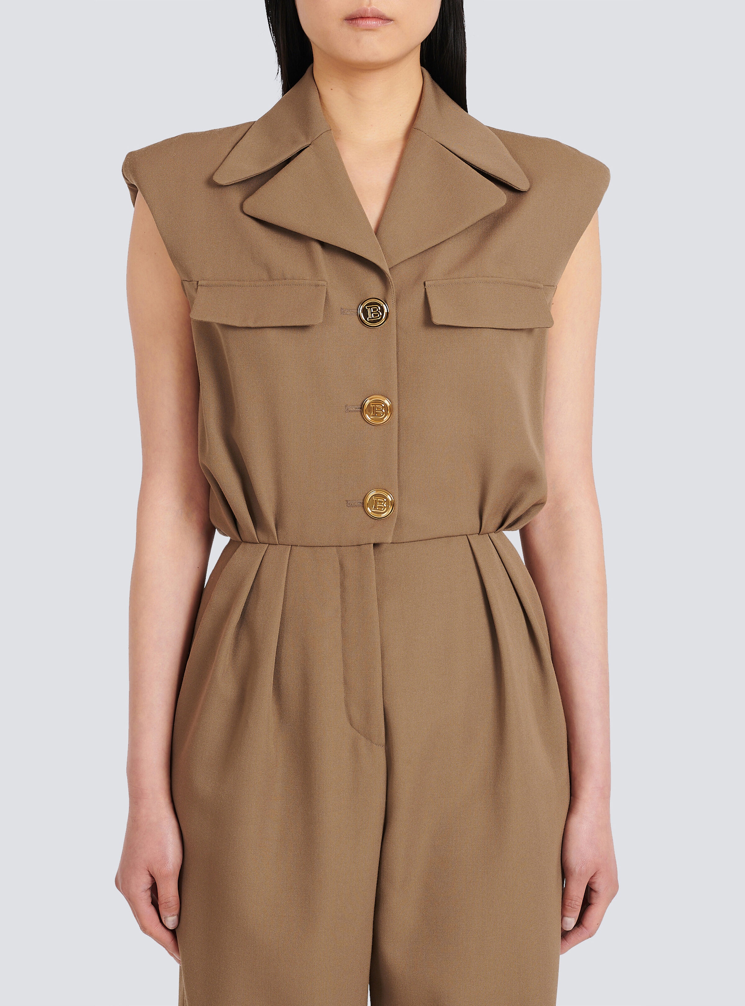 Wool jumpsuit - 6