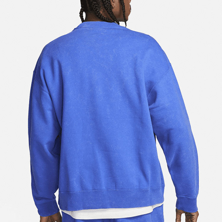 Nike x Stussy SS23 Acid Wash Sweatshirt 'Blue' DR4024-480 - 4