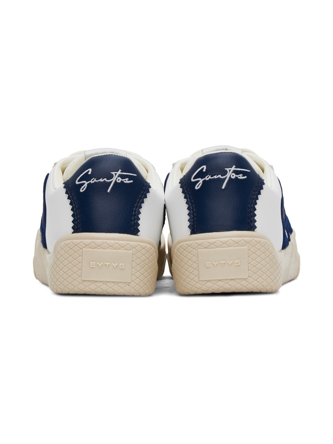 White Santos Sneakers - 2