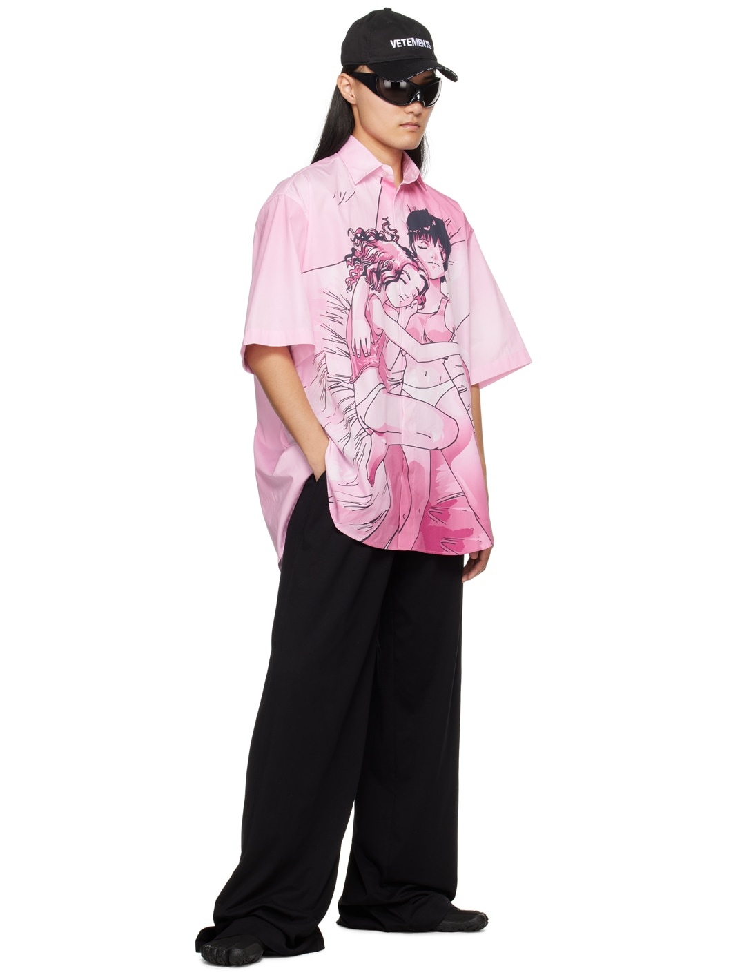 Pink Anime Shirt - 4
