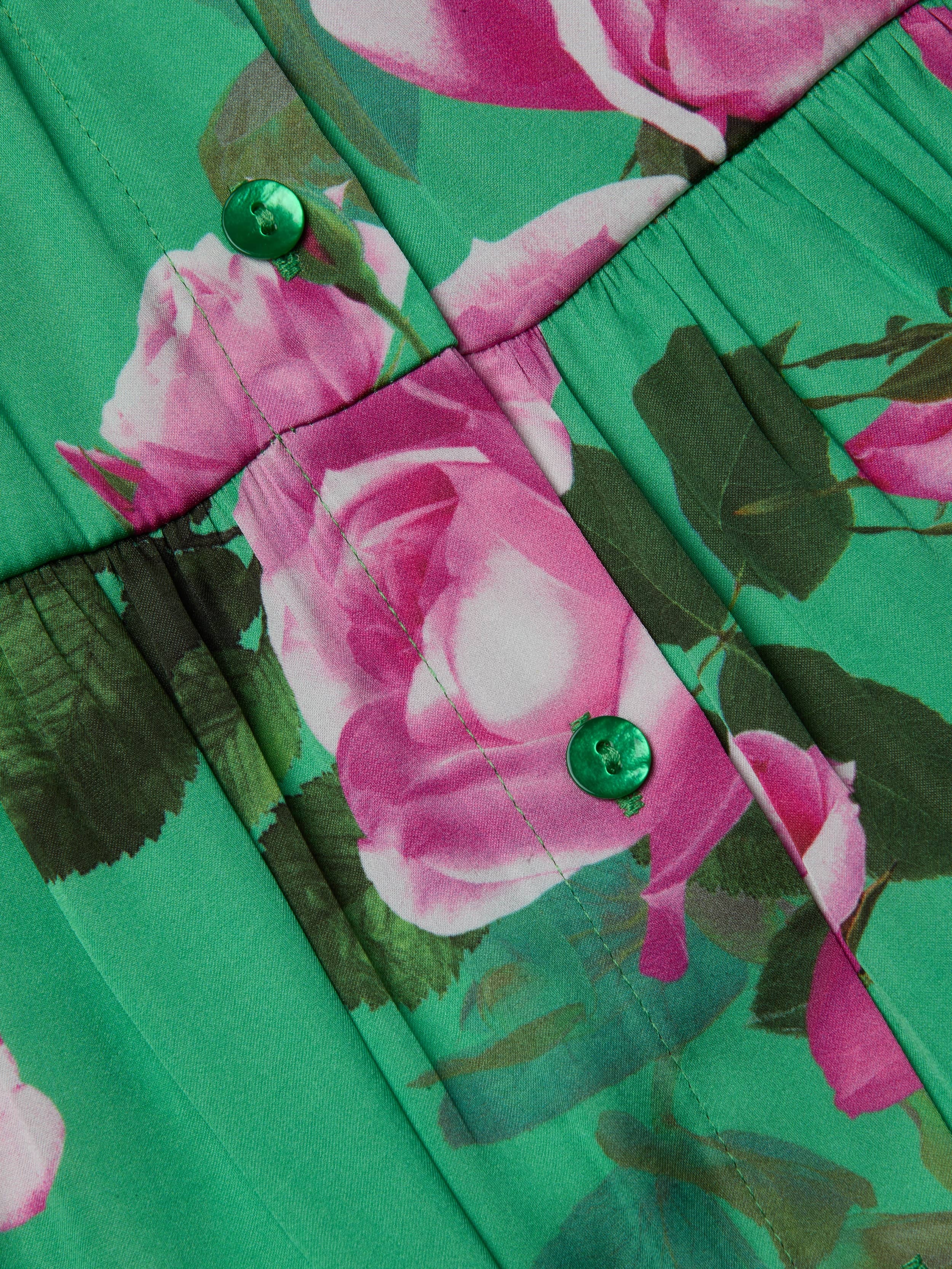 Virlen Satin Shirt Dress - 8