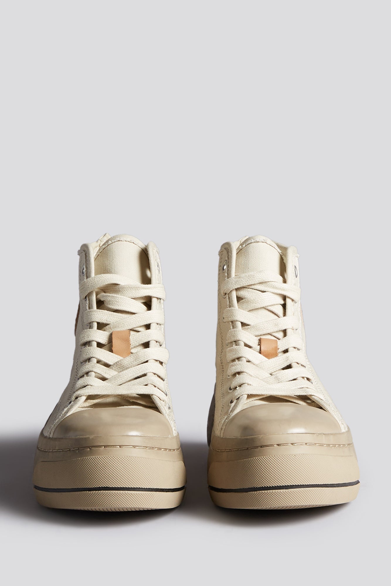 KURT HIGH TOP - NATURAL HERRINGBONE - 2