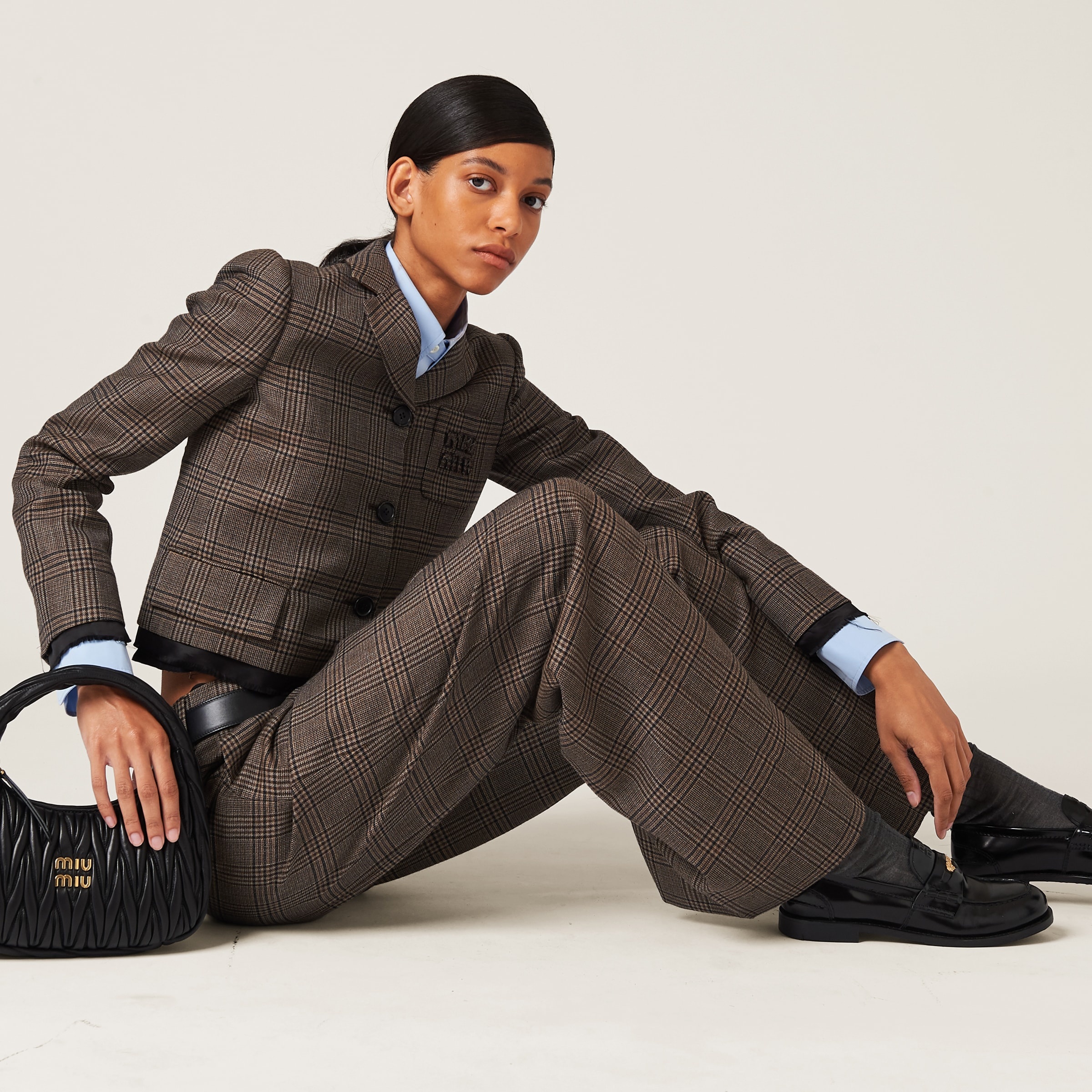 Prince of Wales check pants - 5