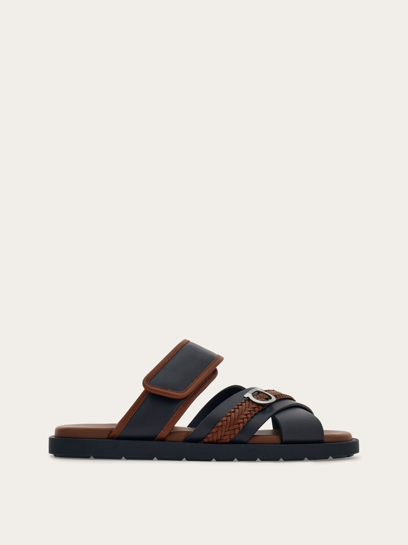 Gancini ornament sandal 1