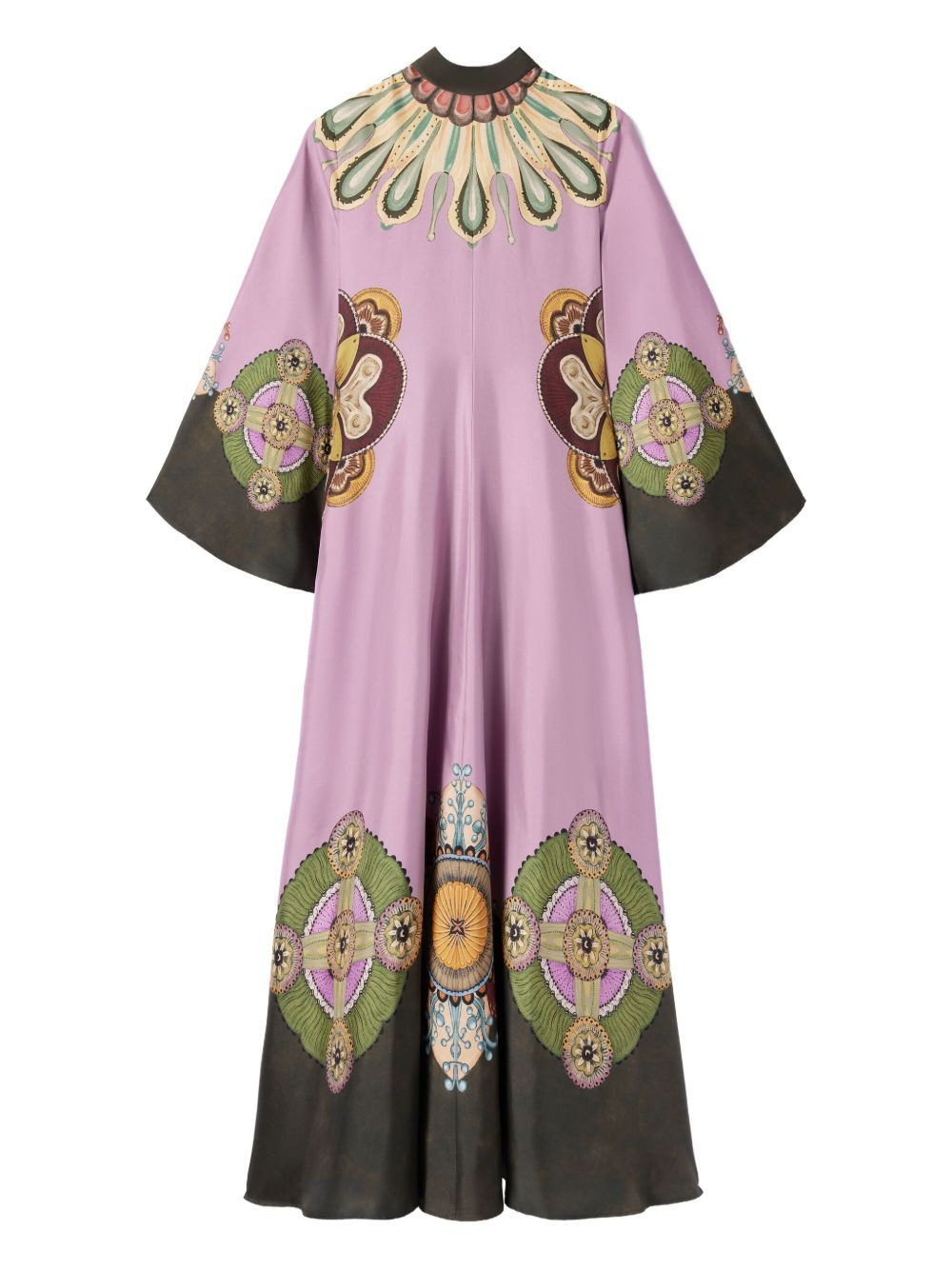 bell-sleeve maxi dress - 5