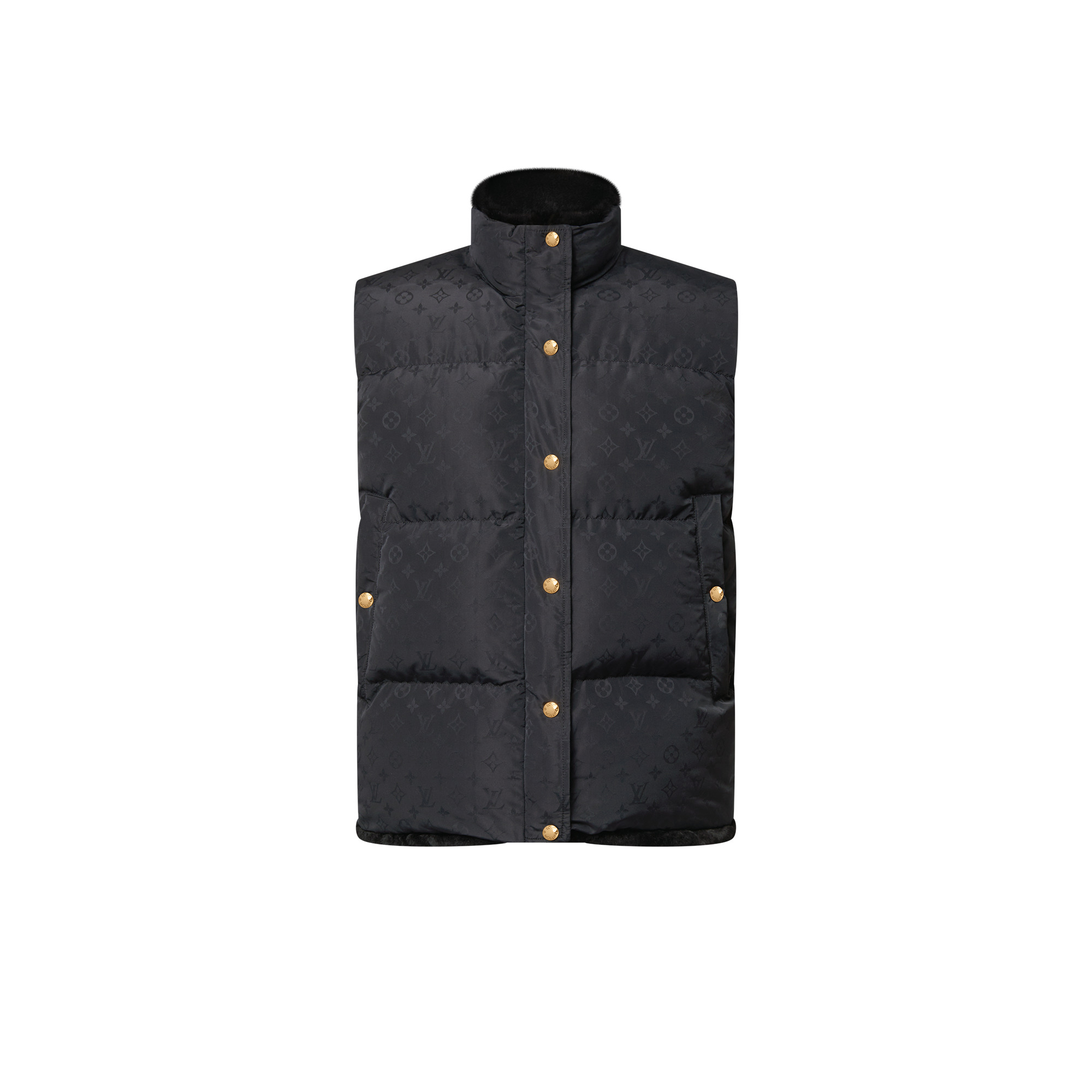 Reversible Mink Gilet - 1