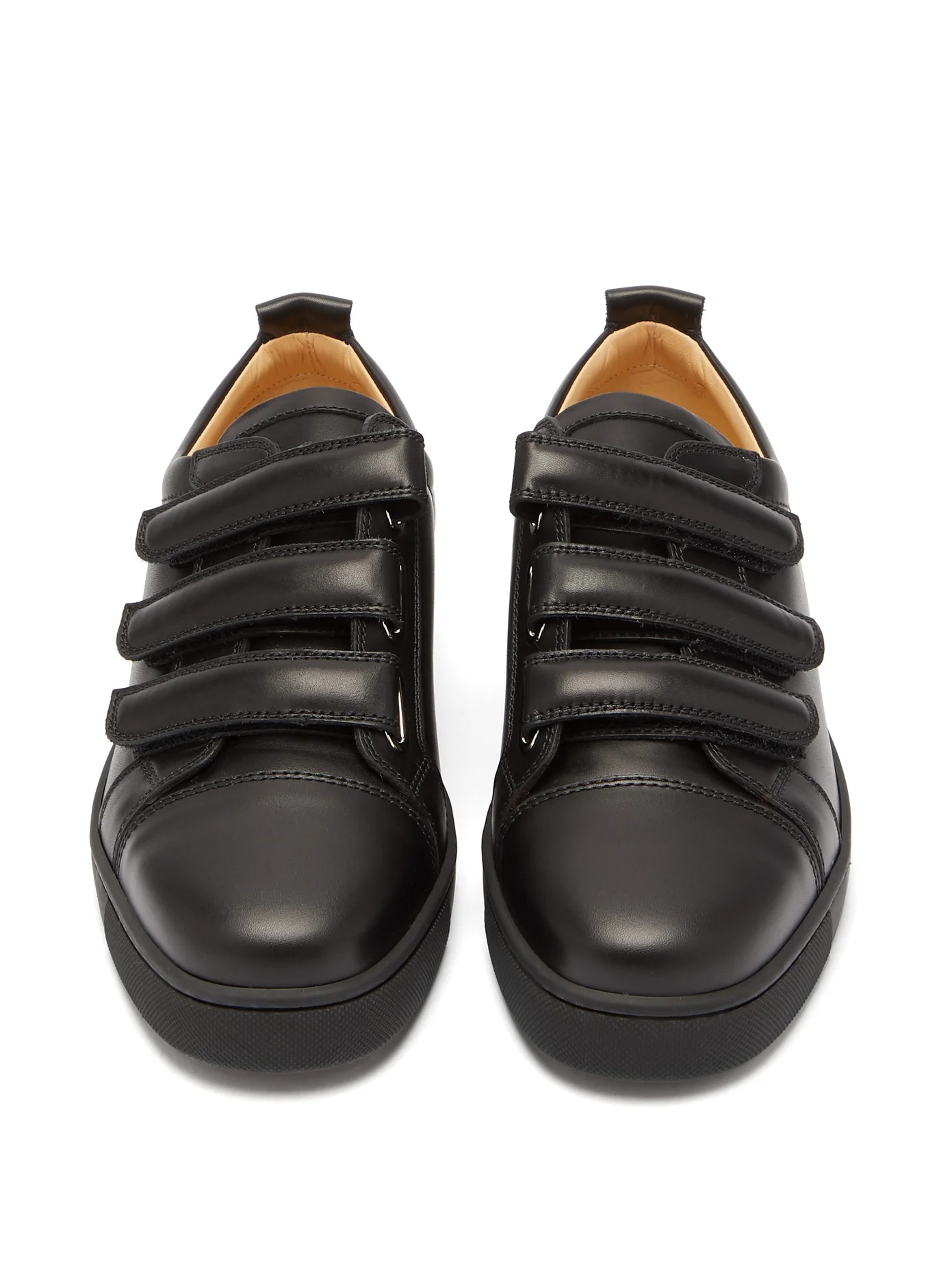 Kiddo Velcro leather trainers - 5