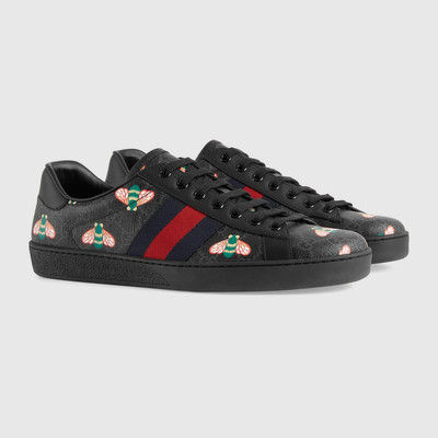 GUCCI Men's bee print  Ace sneaker outlook