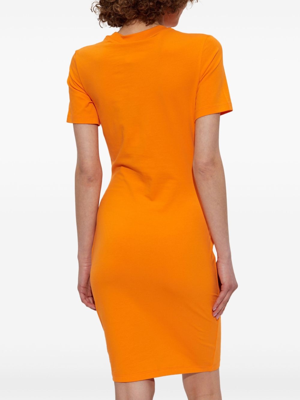 shimmer appliqué dress - 4