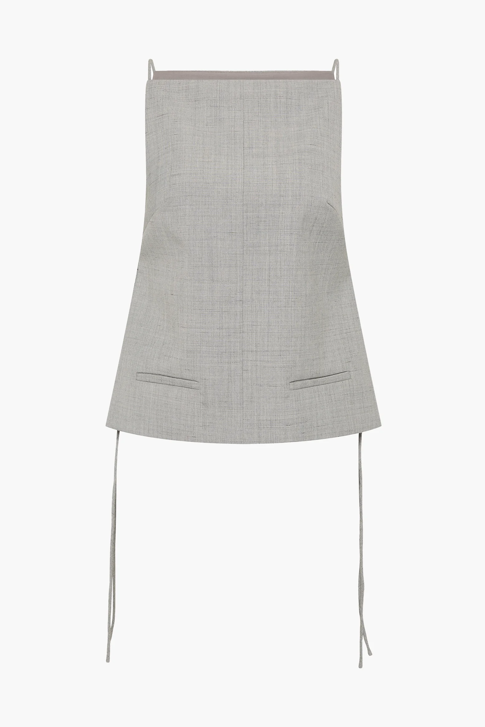 SQUARE SIDE TIE TOP - 1