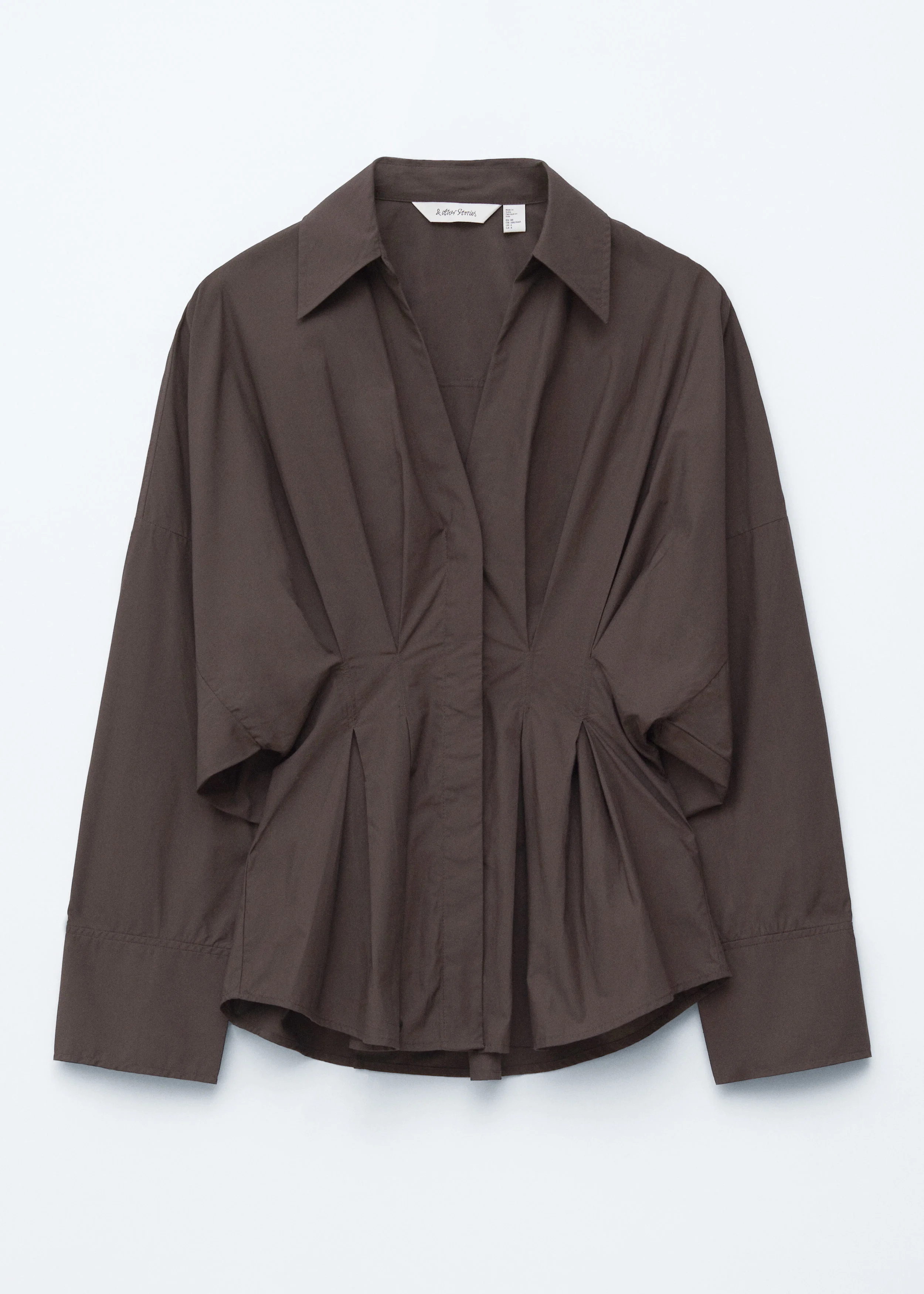 Fitted-Waist Cotton Shirt - 1