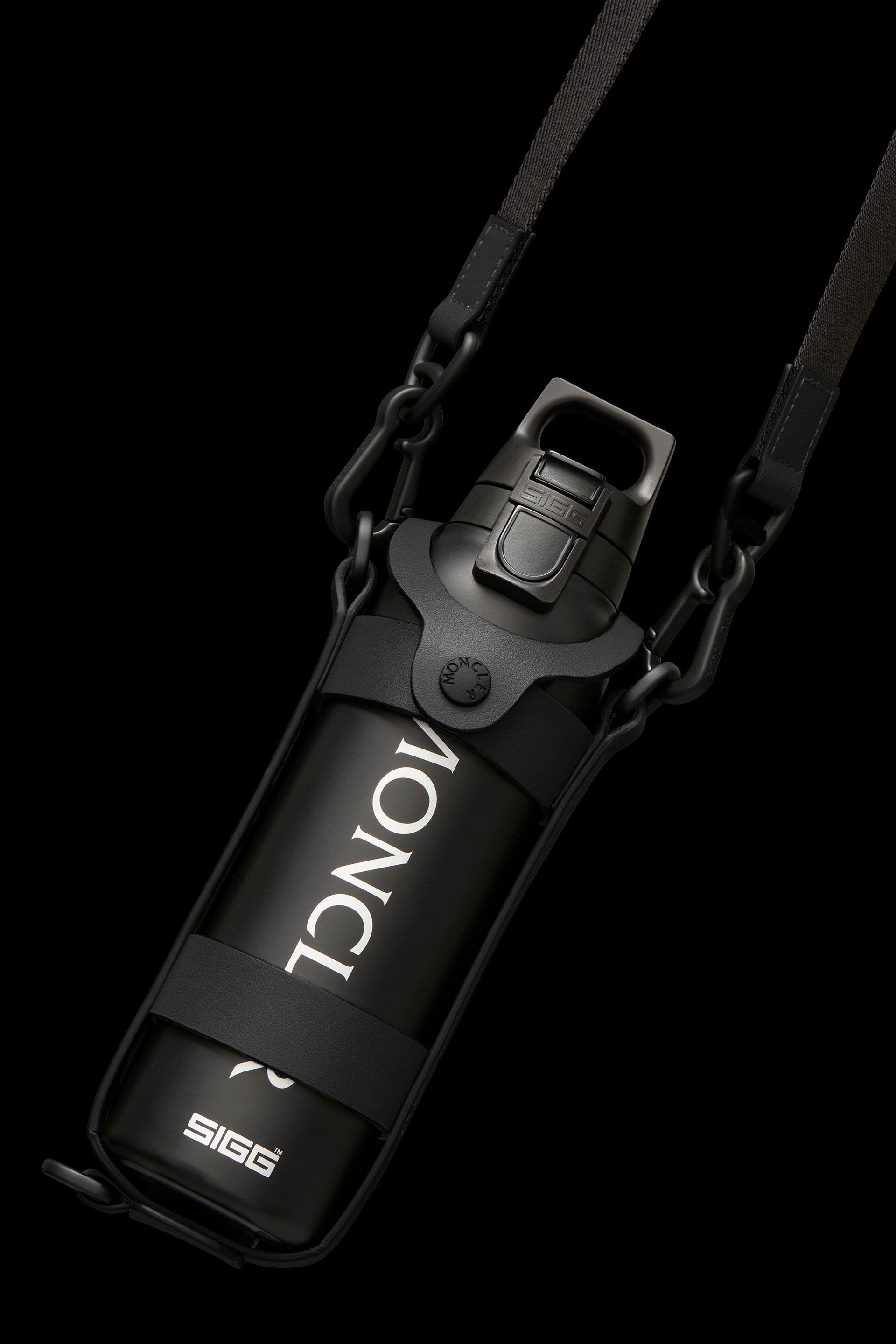 Water Bottle & Leather Holder - 4