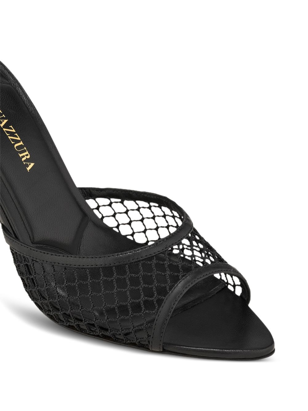 mesh-panel pointed-toe sandals - 2