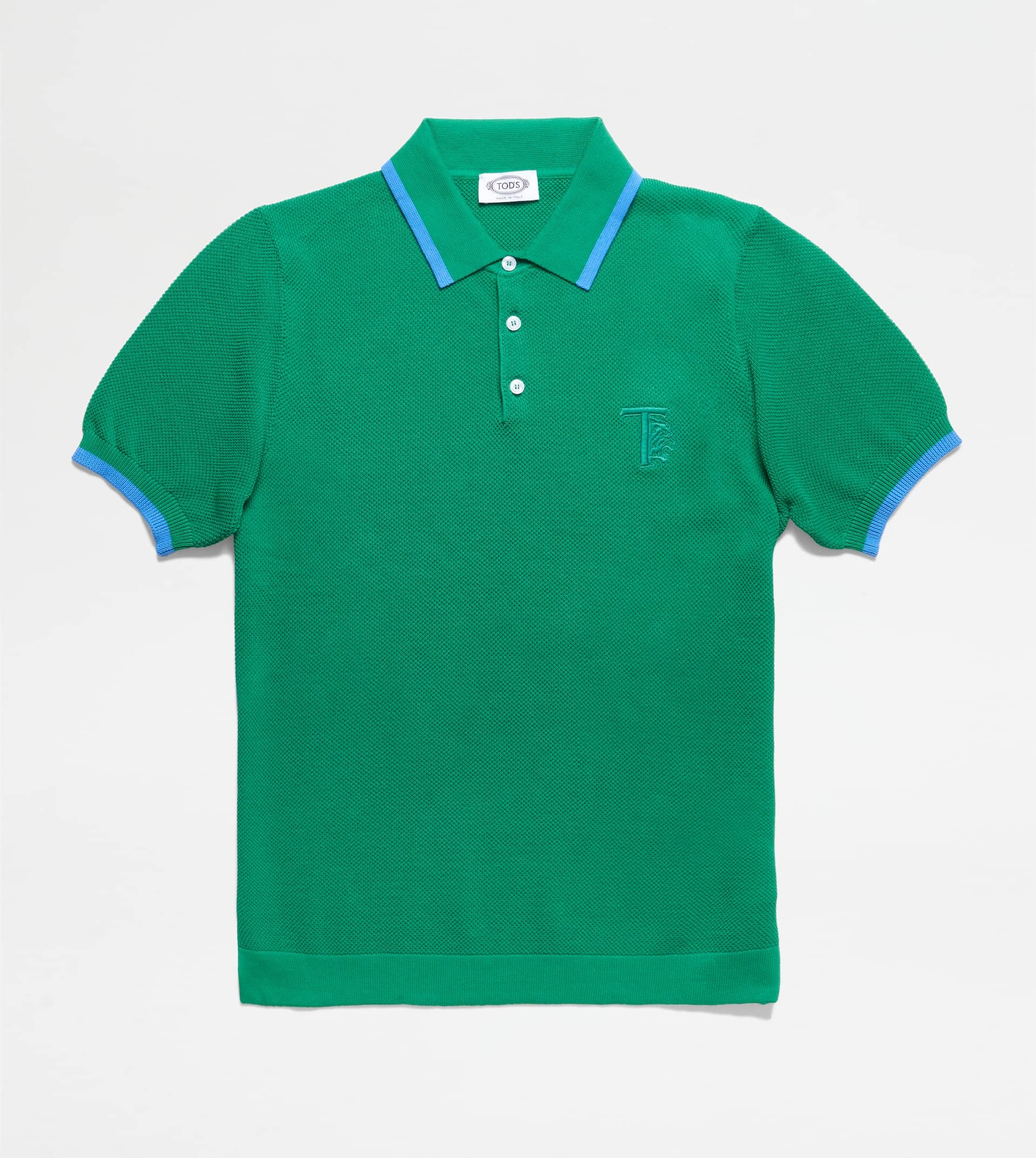 PIQUET POLO SHIRT - GREEN - 1