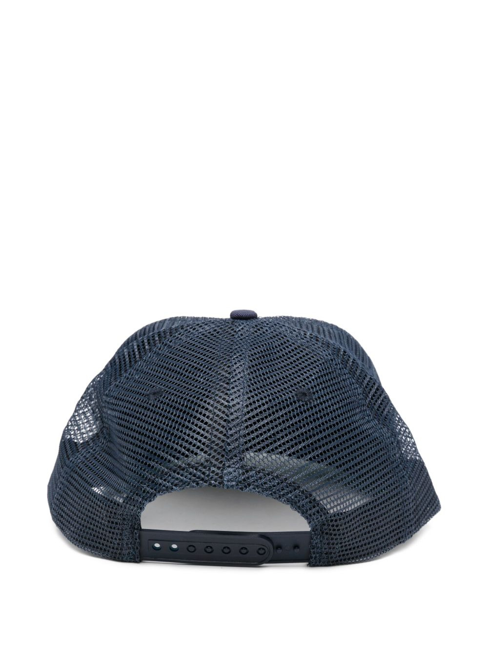 embroidered-logo mesh-back trucker hat - 2