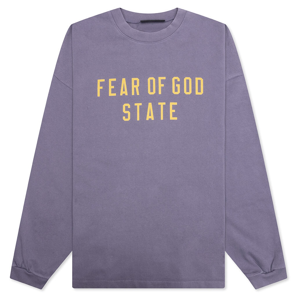 HEAVY L/S TEE - LAVENDER - 1