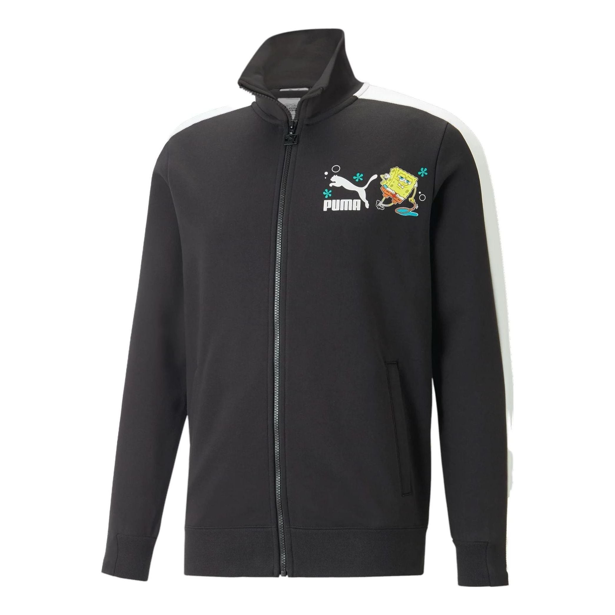 PUMA X Spongebob T7 Track Jacket 'Black' 538961-01 - 1