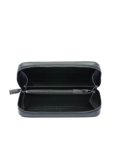 Prada Saffiano Leather Zip Around Wallet outlook