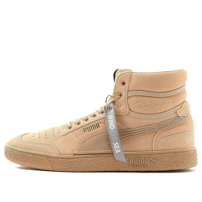(WMNS) PUMA X Wind And Sea Ralph Sampson 'Brown Gold Gray' 375581-03 - 1