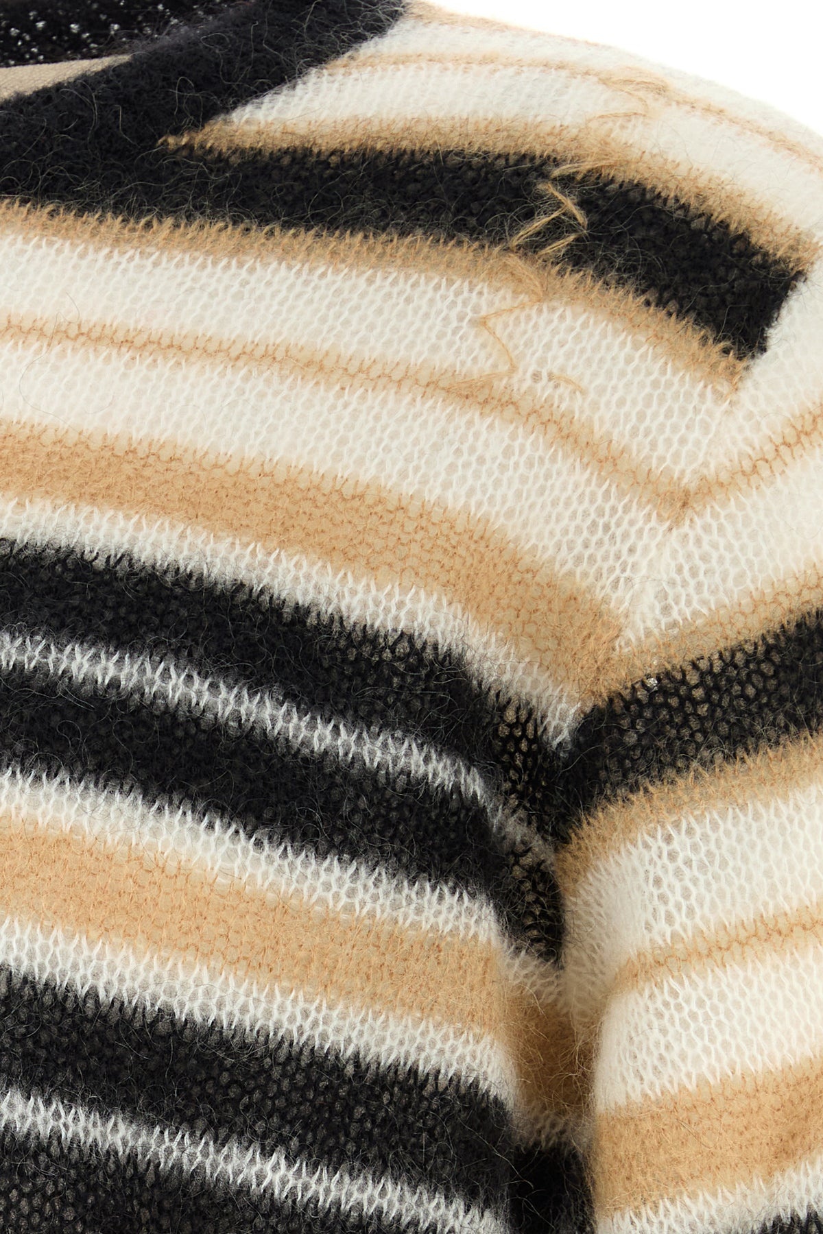 Embroidered mohair blend sweater - 3
