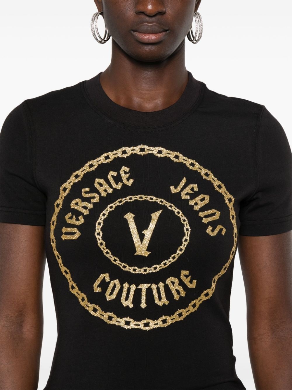 logo-print T-shirt - 5