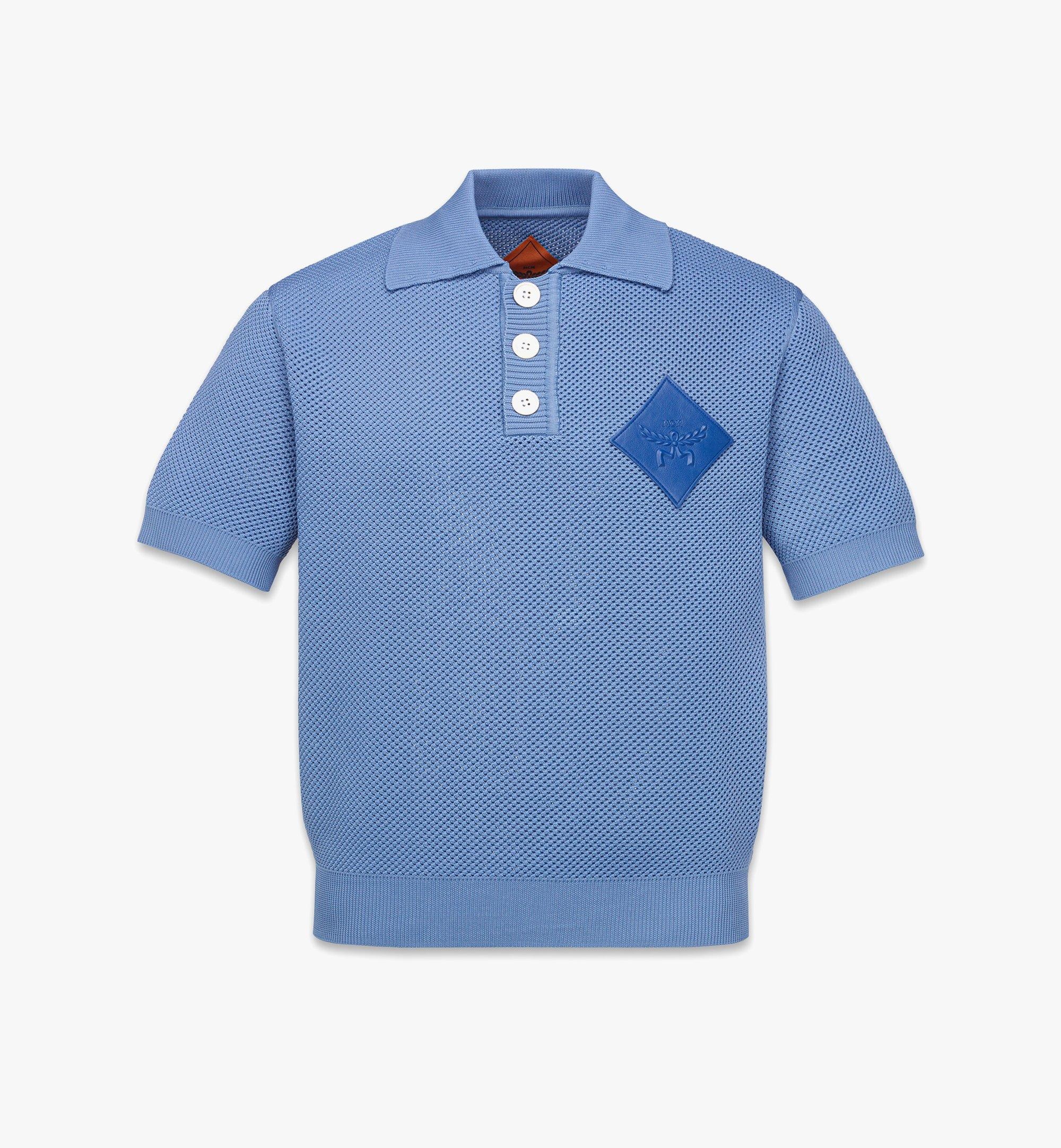 Logo Patch Knit Polo - 1