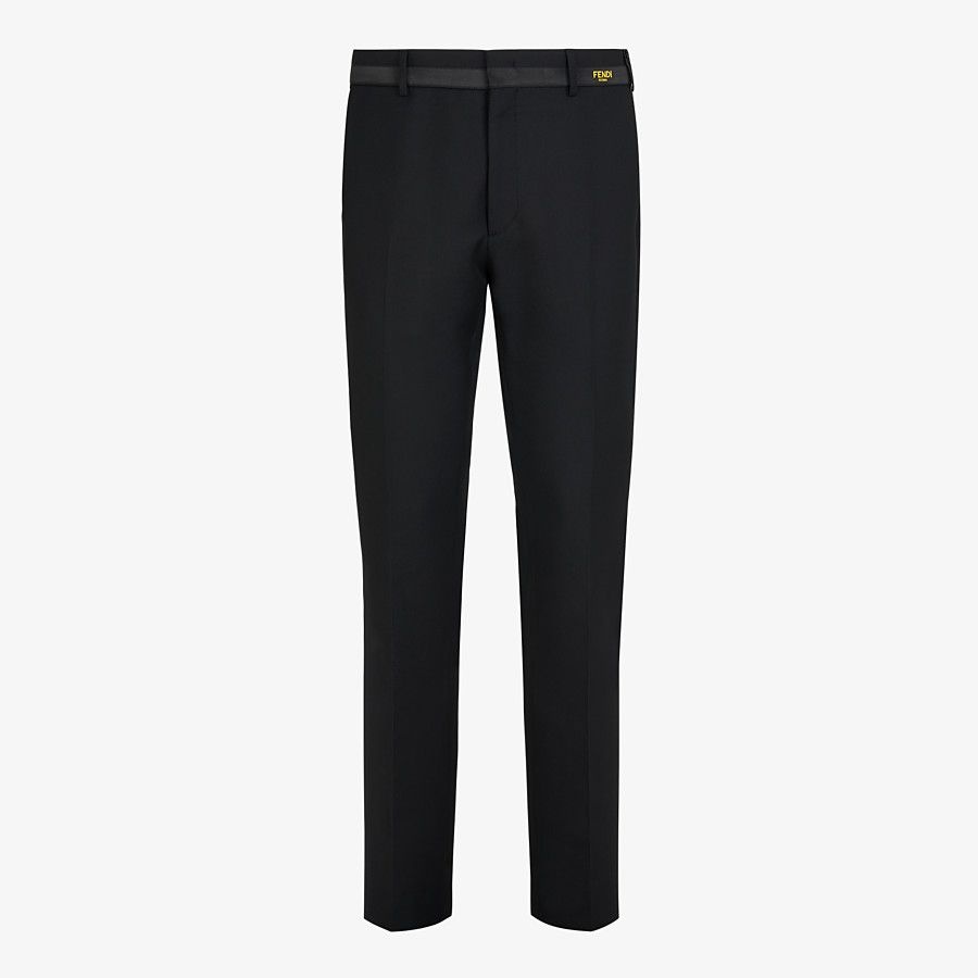 Black wool pants - 5