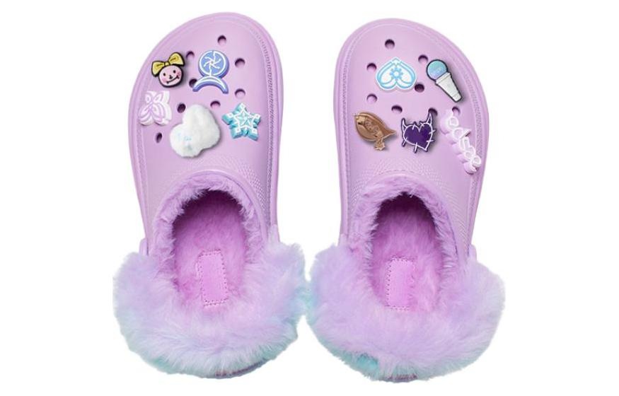 Crocs x Aespa Clogs 'Lilac Blue' 208688-90H - 3