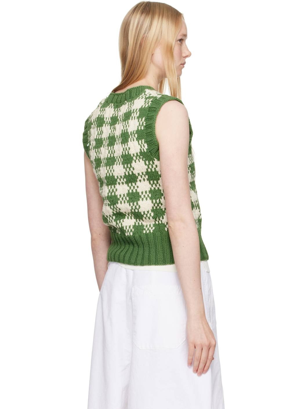 Green Heidi Vest - 3