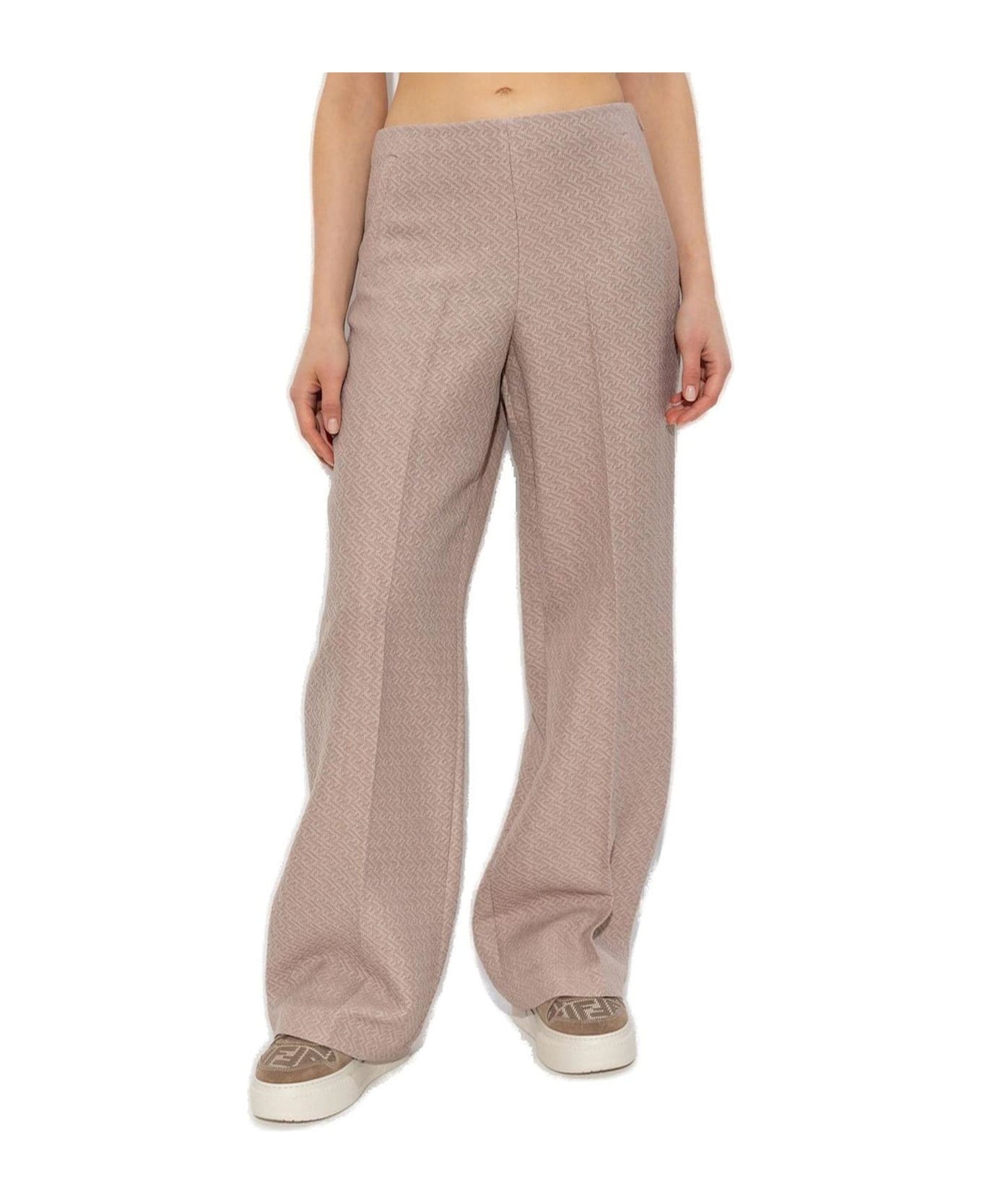 High Waist Wide-leg Trousers - 2