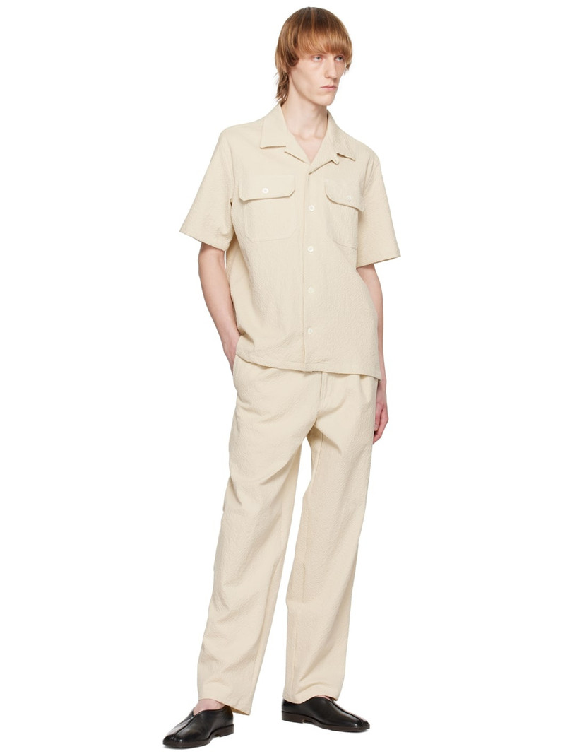 HOWLIN' Beige Mind Safari Shirt outlook