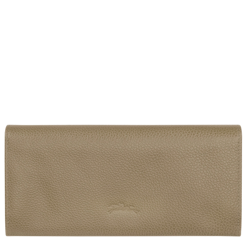 Longchamp Le Foulonné Long continental wallet outlook