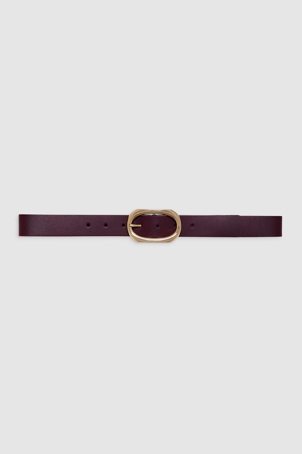 Signature Link Belt - Bordeaux - 1