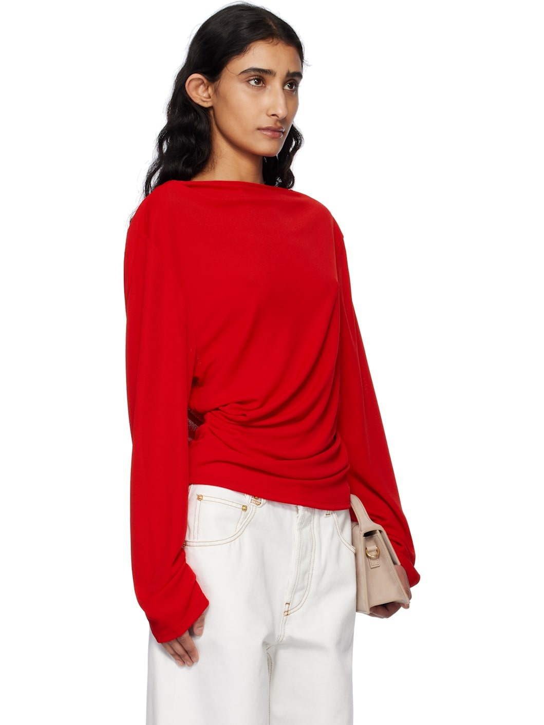 Red La Croisière 'The Croisière' Blouse - 2