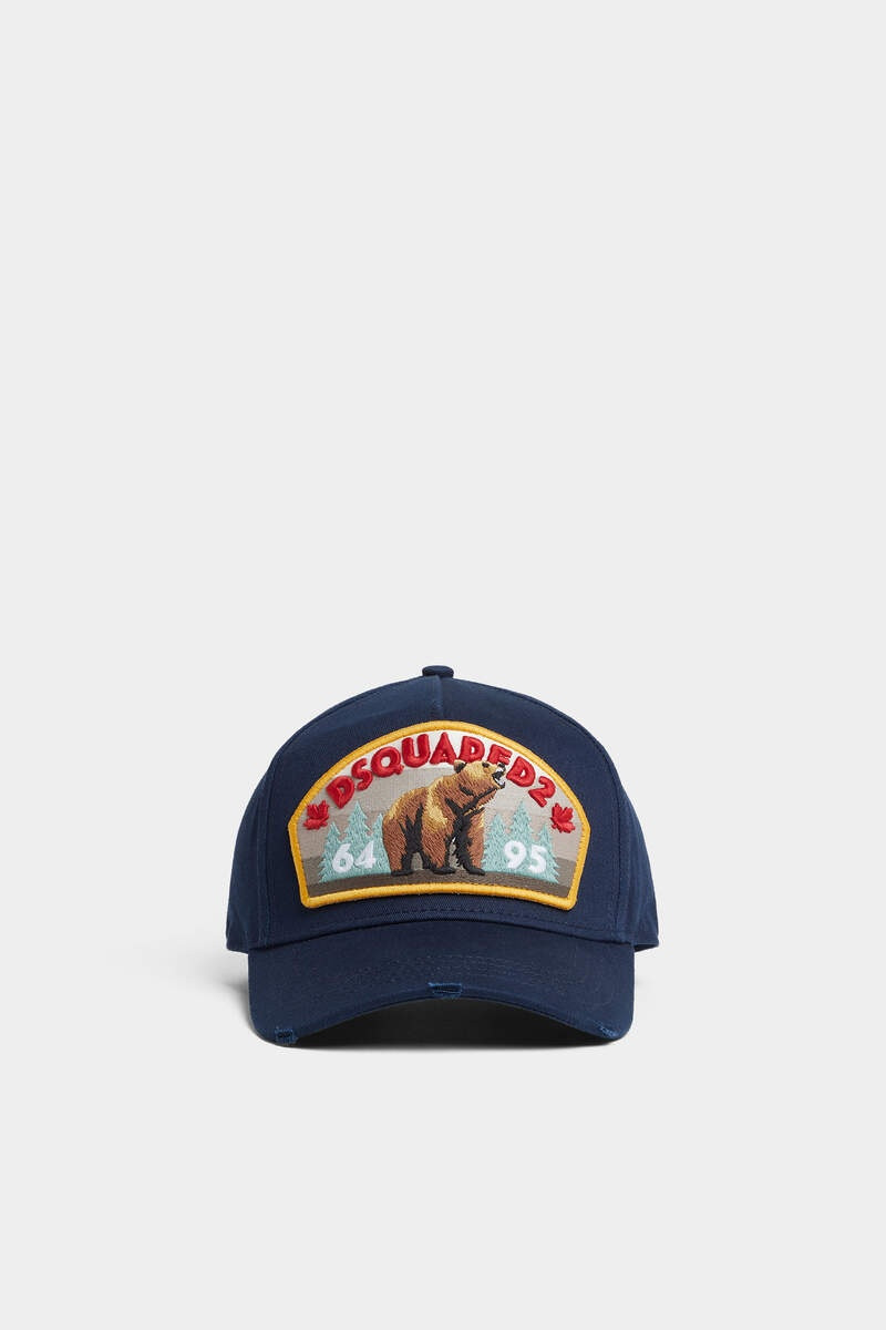 DSQUARED2 LOGO PATCH BASEBALL CAP 1