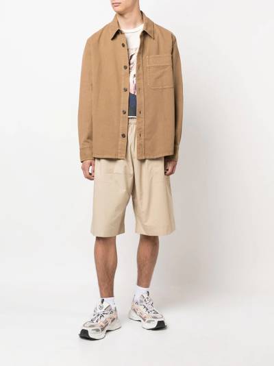 A.P.C. button-down shirt jacket outlook