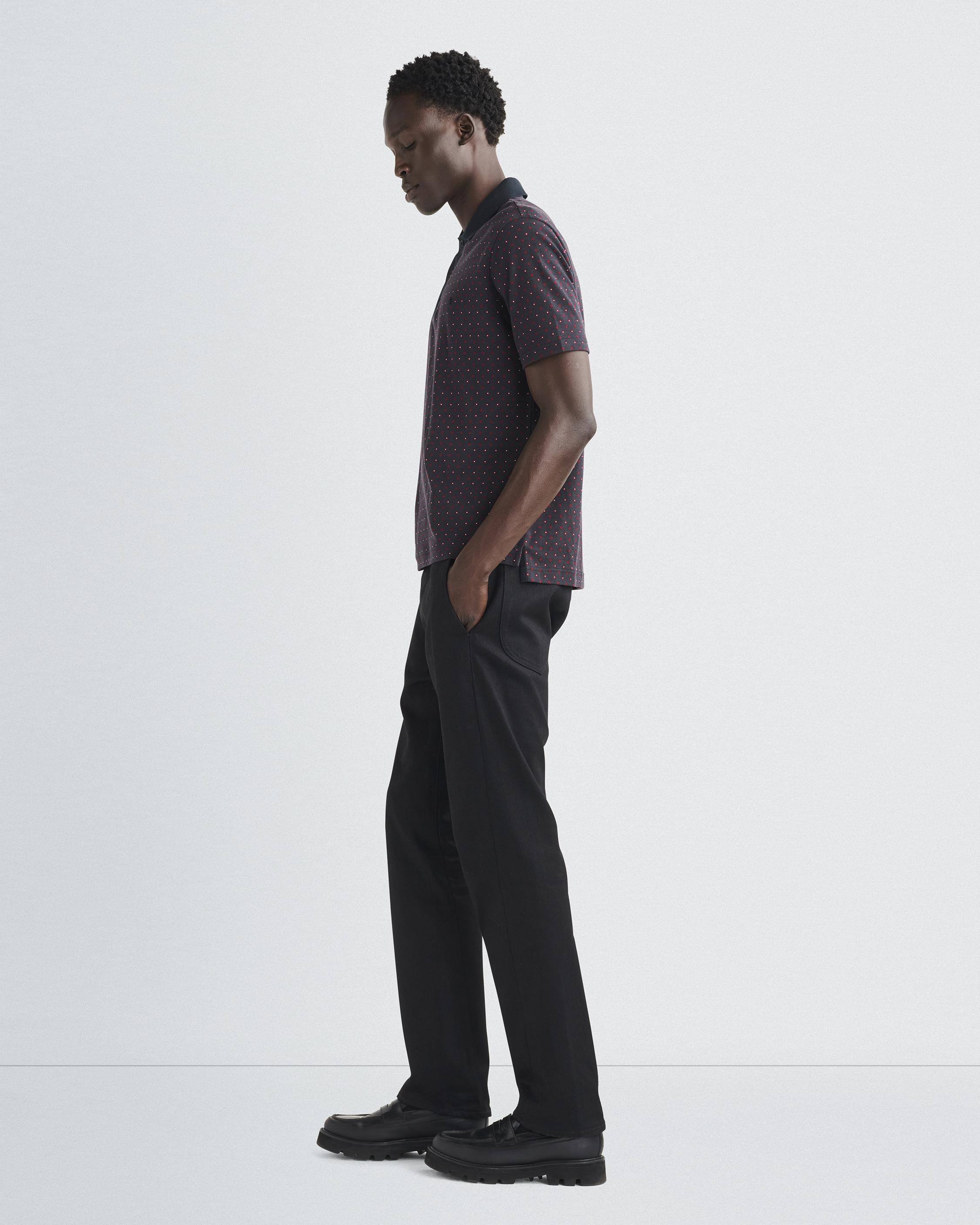 Geo Cotton Interlock Polo
Classic Fit Short Sleeve - 4