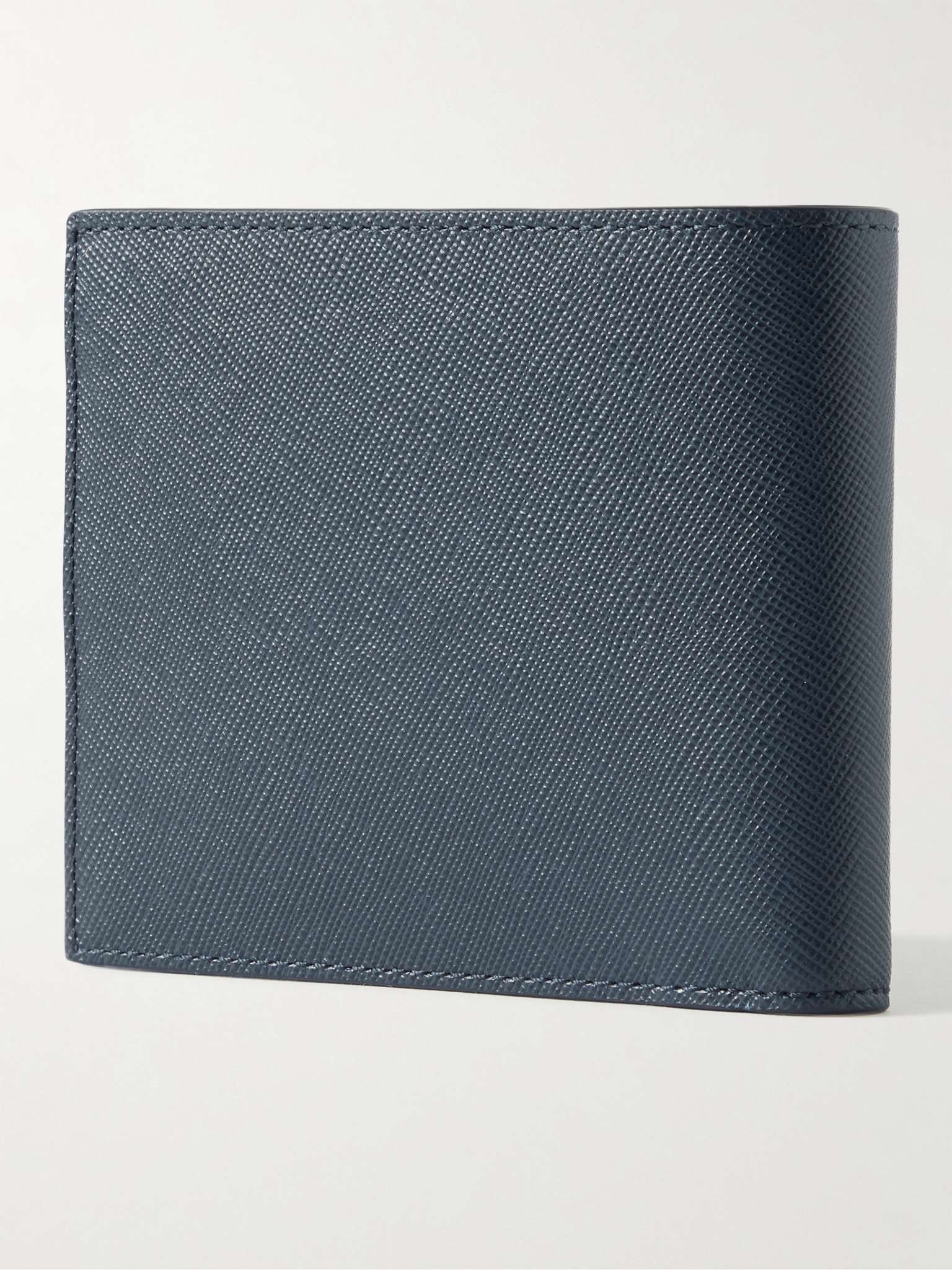 Sartorial Cross-Grain Leather Billfold Wallet - 3