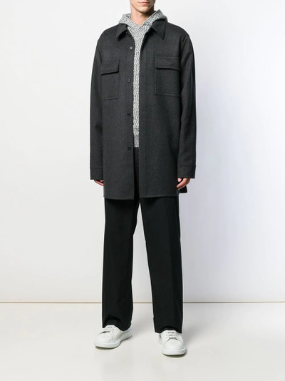 Bottega Veneta oversized shirt jacket outlook